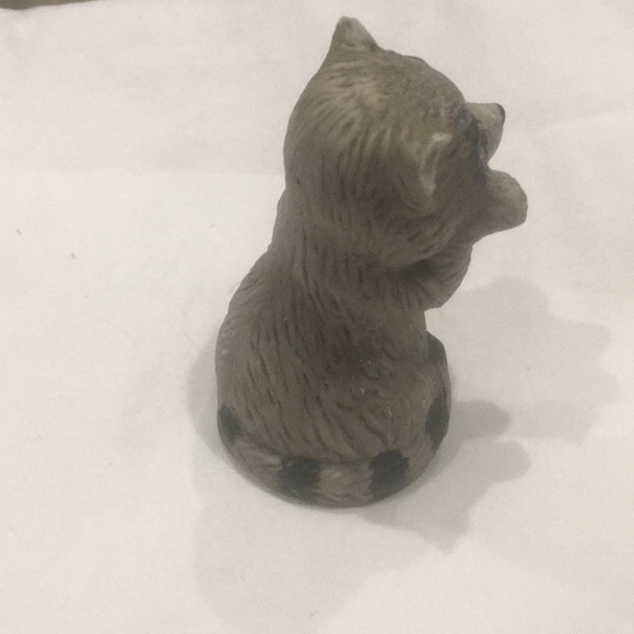 Little Raccoon Resin Animal - Picture 3 of 8